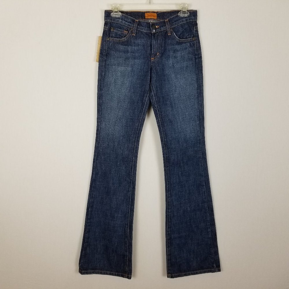 James 5‎ pocket boot leg dark blue jean 0